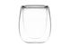 Набор чашек Ardesto с двойными стенками для эспрессо, 80 мл, H 7,3 см, 2 ед., боросиликатное стекло