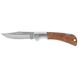 Нож складной TOPEX, фиксатор, лезвие 80 мм, держатель металлический и деревянные накладки, 195 мм.