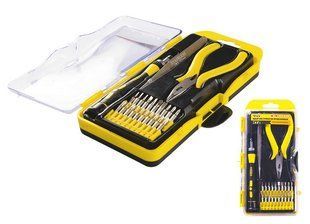 Набір викруток та інструментів MASTERTOOL 23 ел точних 40-0166