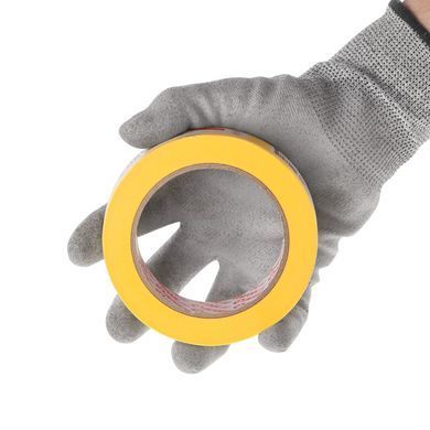Стрічка малярська&nbsp;30 мм, 40 м, жовта INTERTOOL DM-3040