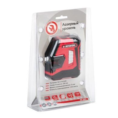 Уровень лазерный, 2 головки INTERTOOL MT-3051