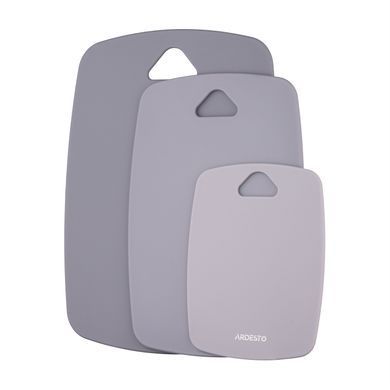 Набір дошок кухонних Ardesto Gemini, 3шт, 20.5x15см, 30x20см, 35x25см, пластик