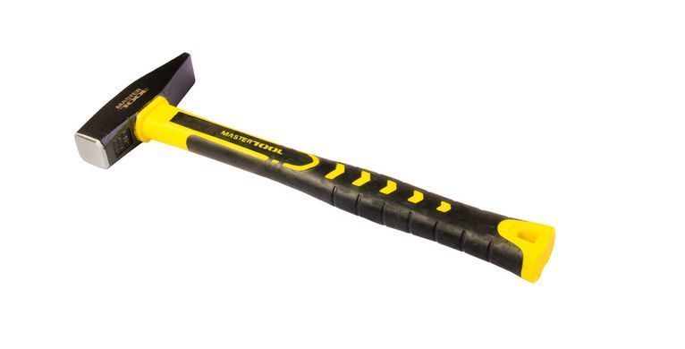 Молоток слесарный MASTERTOOL 500 г рукоятка из стекловолокна 02-0805