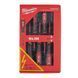 Набір викруток ізольованих VDE MILWAUKEE, (7шт), (SL2,5/ SL3/ SL4/ PH2/ PZ1/PZ2 / викрутка-тестер)