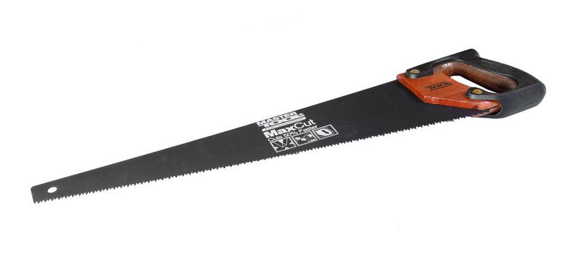 Ножівка столярна MASTERTOOL 500 мм 7TPI MAX CUT загартований зуб 3-D заточка тефлонове покриття 14-2350