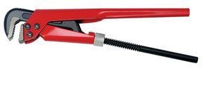 Ключ трубний MASTERTOOL 90&deg; 1" (210 мм) 76-0741