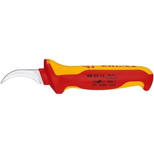 Ніж для видалення оболонки кабелю із секторними жилами Knipex, 190 мм 98 53 13