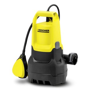 Насос дренажний для брудної води Karcher SP 3 Dirt, 350 Вт, 7 куб/година, висота подачі 6м, занурення 7 м, 5 кг