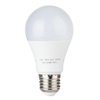 Светодиодная лампа LED 12 Вт, E27, 220 В INTERTOOL LL-0015