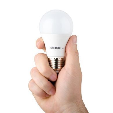 Светодиодная лампа LED 12 Вт, E27, 220 В INTERTOOL LL-0015