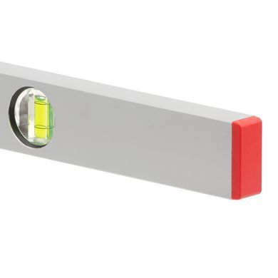 Уровень строительный 1000 мм, 3 глазка, сечение 21*46 мм INTERTOOL MT-1224