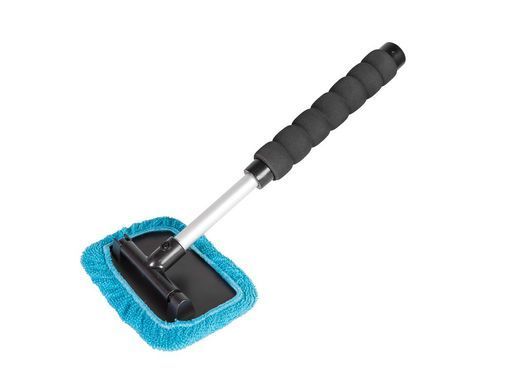 Швабра для мытья стекол MASTERTOOL телескопическая 150х110 мм L 330-445 мм 84-0014