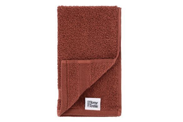 Полотенце махровое Ardesto SuperSoft, терракота, 30х50см, 100% хлопок
