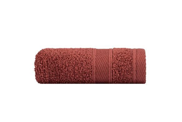 Полотенце махровое Ardesto SuperSoft, терракота, 30х50см, 100% хлопок