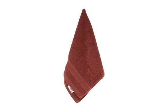 Полотенце махровое Ardesto SuperSoft, терракота, 30х50см, 100% хлопок