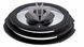 Кришка Tefal Ingenio 28см, скло, силікон, прозоро-чорний