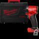 Шуруповерт ударний акумуляторний безщітковий 1/4" HEX MILWAUKEE, M18 FID3-0X, 226Нм (каркас, кліпса для ременя, тримач для біт,