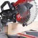 Пила торцювальна акумуляторна з протяжкою MILWAUKEE, M18 FMS190-0, діаметр 190мм (каркас, аксесуари)