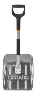 Лопата для снега Fiskars Light, автомобильная, облегченная, алюминиевая, 71.5 см, 0.75 кг