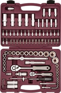 Набір інструменту універсальний 94 предмети, 1/4" та 1/2"DR, UTS0094 THORVIK