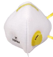 Маска защитная TOPEX, 1 клапан, FFP1