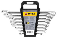 Набор Ключей комбинированных TOPEX, 6-19 мм, 8 шт.