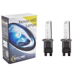 Ксеноновая лампа Solar H3 5000K, 85V, 35W PK22s KET, 2шт