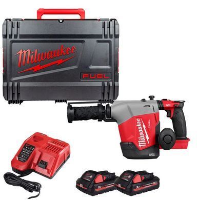 Перфоратор аккумуляторный SDS-PLUS MILWAUKEE, M18 FHAFOH16-302X, 2,3 Дж (зарядное устройство M12-18 FC, 2 аккумулятора M18 HB3 3Ач, HDкейс)