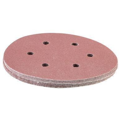 Шлифовальный круг 6 отверстий &Oslash;150мм P120 (10шт) SIGMA (9122271)