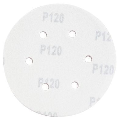 Шлифовальный круг 6 отверстий &Oslash;150мм P120 (10шт) SIGMA (9122271)