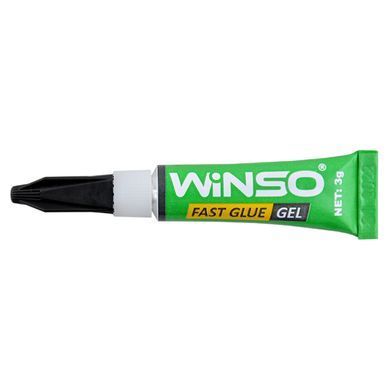 Универсальный секундный быстрый клей Winso Fast Glue Gel, 3г*6шт