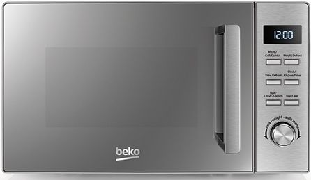 Микроволновая печь Beko, 20л, электр. управл., 800Вт, гриль, дисплей, нерж