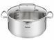 Каструля Tefal DUETTO+, 5л, з кришкою, нержавюча сталь, скло