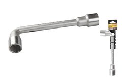 Ключ торцевий з отвором L-подібний MASTERTOOL 22 мм CRV 73-4022