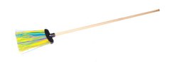 Метла уличная плоская ГОСПОДАР Стандарт с деревянной ручкой 1500 мм ПП 14-6369