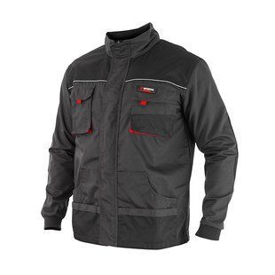 Куртка рабочая 80 % полиэстер, 20 % хлопок, плотность 260 г/м2, XL INTERTOOL SP-3004