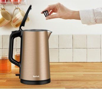 Электрочайник Tefal Double Layer SS 1.5л, с двойными стенками, медный