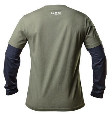 Футболка NEO CAMO olive с длинным рукавом, р. S(48), 100% хлопок
