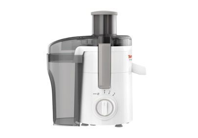 Соковыжималка Tefal Frutelia + отцентрированная 350Вт, чаша-0.95л, жмых-0.5л, пластик, бело-серый