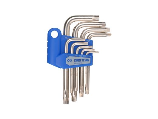 Набор Г-образных ключей Torx 9 ед. (Т10-Т50) Г-образных