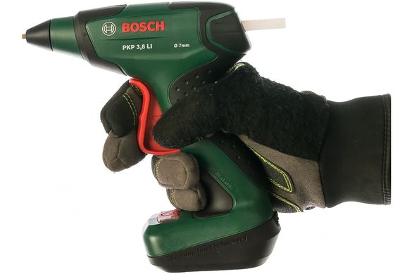 Пистолет клеевой Bosch Bosch PKP 3,6 LI, 3.6В, стержень 7х150мм, 0.3кг