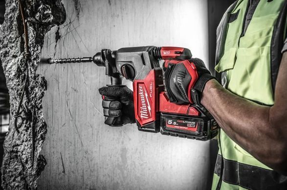 Перфоратор аккумуляторный SDS-PLUS MILWAUKEE, M18 FHX-0, 2,5Дж (каркас) (HD кейс)