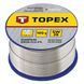 Припой оловянный TOPEX, Sn60Pb40, флюс SW26, проволока 1 мм, 100 г