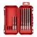Набір бурів SDS-PLUS MX4 PACKOUT MILWAUKEE, (діаметри 5,5/5/5,5/6/8/10мм) Set 2, (7шт), пластиковий кейс