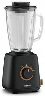 Блендер Tefal стационарный ECO RESPECT, 800Вт, чаша-1750мл, стекло, черный