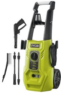 Мінімийка високого тиску Ryobi RY130PWA, 1600Вт, 130Бар, 420 л/год