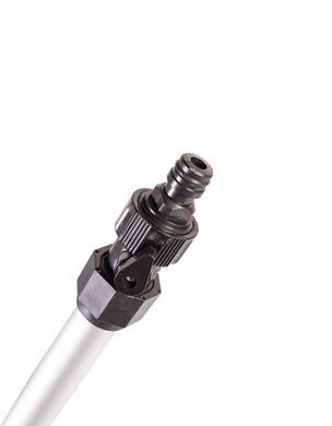 Щетка автомобильная телескопическая MASTERTOOL с клапаном 200 мм L 1070-1680 мм 84-0017