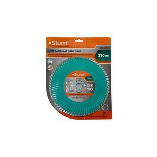 Диск алмазный Turbo Wave 230x22 мм Sturm 5170305