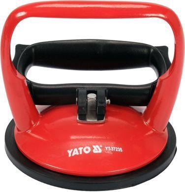 Присоска для монтажу скла YATO: чашка &Oslash;= 125 мм, m= 60 кг [30]