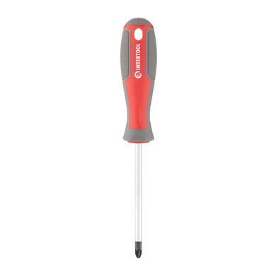Викрутка хрестова PZ2*100 мм, CR-V INTERTOOL VT-3333